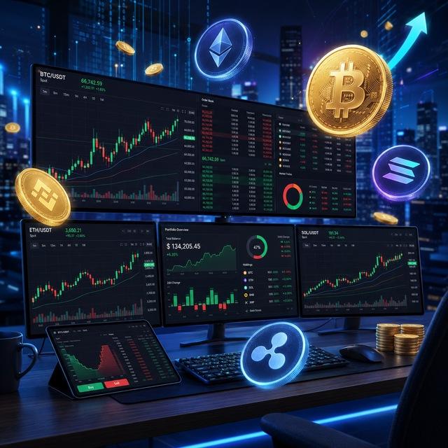 تداول عملات رقميه