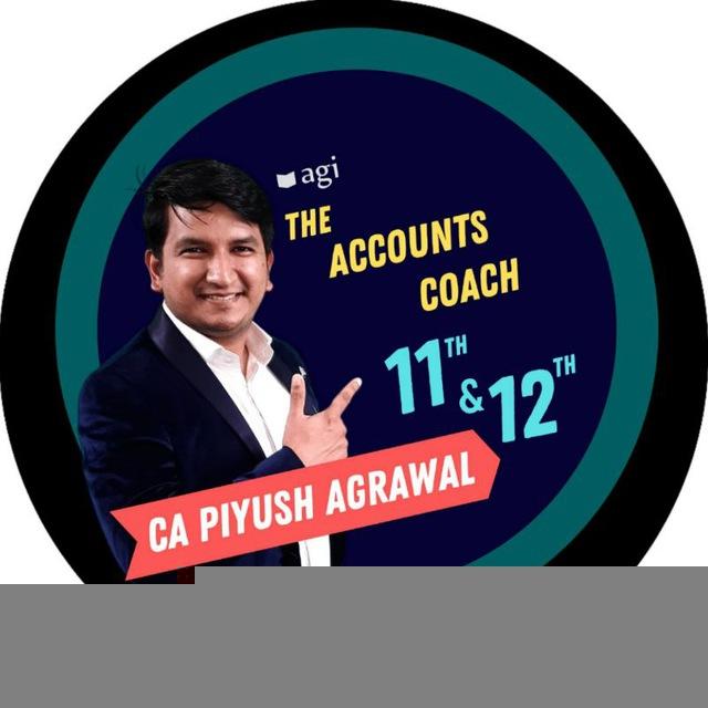 Book Keeping & Accounts for Std 11th and 12th by CA Piyush Agrawal - The Accounts Coach