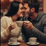 𝑼𝒏 𝒄𝒂𝒇é ☕ 𝒚 𝒖𝒏 𝒑𝒐𝒆𝒎𝒂 🖊️ 𝒑𝒂𝒓𝒂 𝒆𝒏𝒂𝒎𝒐𝒓𝒂𝒓 💘♥️.