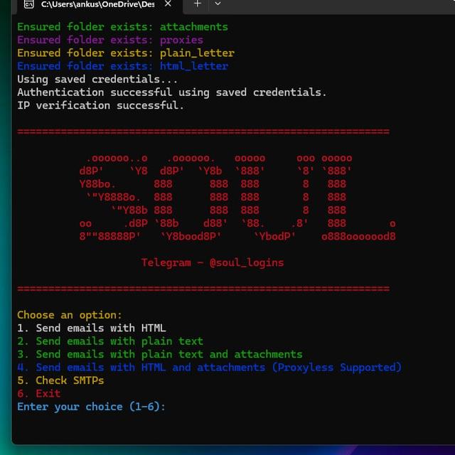 Soul_Email_Sender
