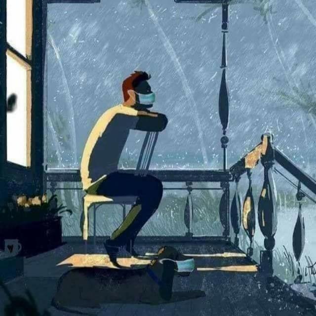 عزلة و موسيقى 🎶💙🌎