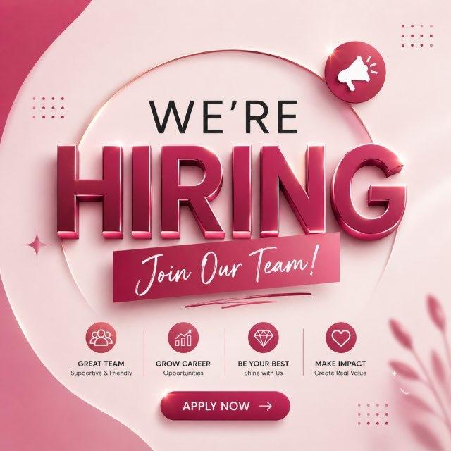 Urgent Hiring–VICCI 💋