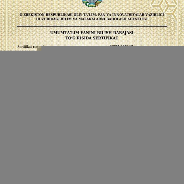 Jasurbek Nishonboyev Matematika o'quv kursi🎓