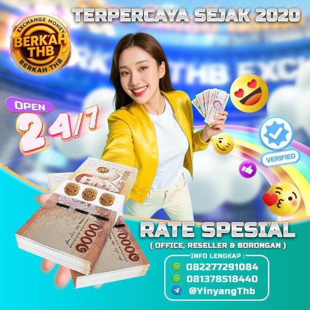 BERKAH THB KURS HARIAN