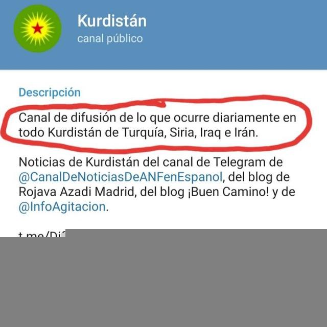 Grupo canal @DifusionKurdistan ✌