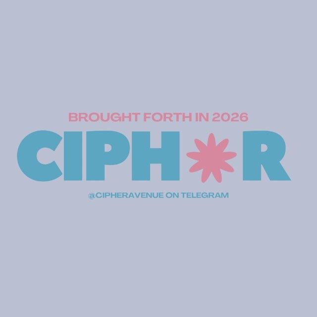 CIPHER AVENUE.