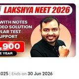 Lakshya NEET Lectures 2027 PW