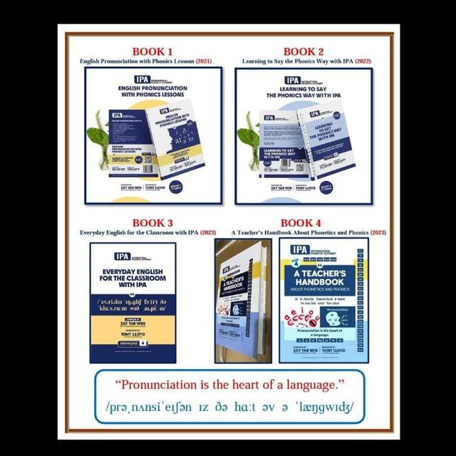 English Books for Everyone By Tr Zay Yar Win (Phonetics & Phonics)