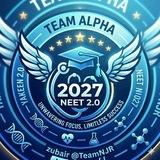 Yakeen Neet 2.0 2027 Team Alpha
