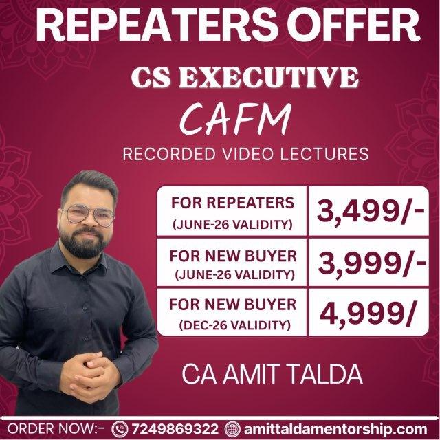AMIT TALDA MENTORSHIP FOR CS & CA