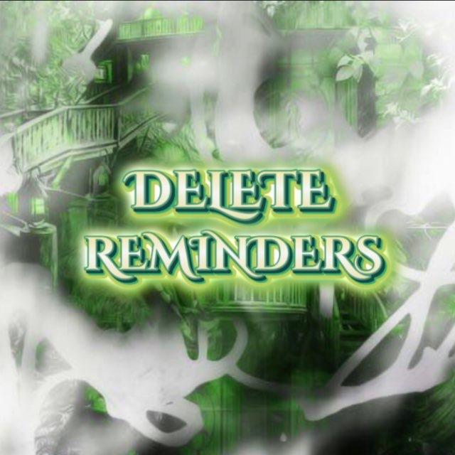 Delete reminder Music Team🕺🏻🎭
