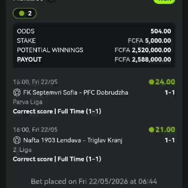 Betpawa correct scores 💵💵