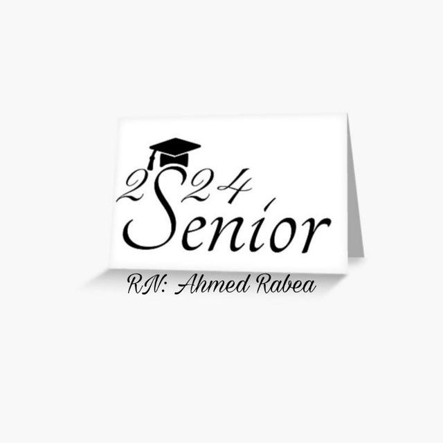 تانية معهد تمريض Senior 2024 🥼💙.