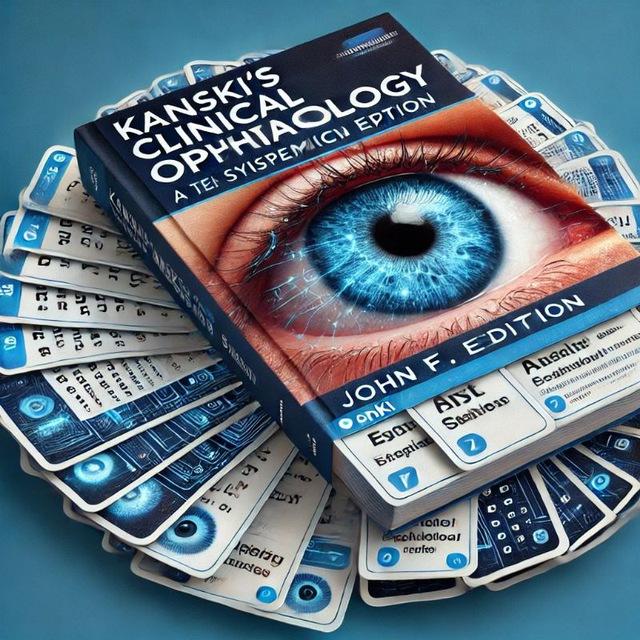 Kanski Anki flashcards