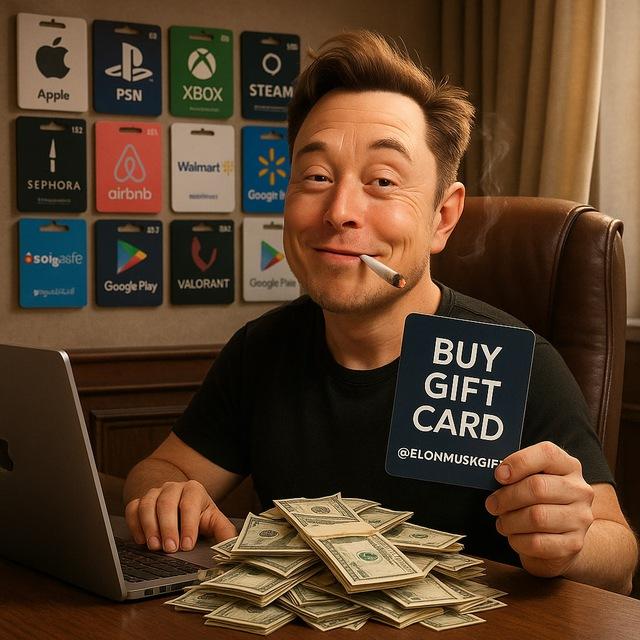 ElonMusk Gift Card Service channel