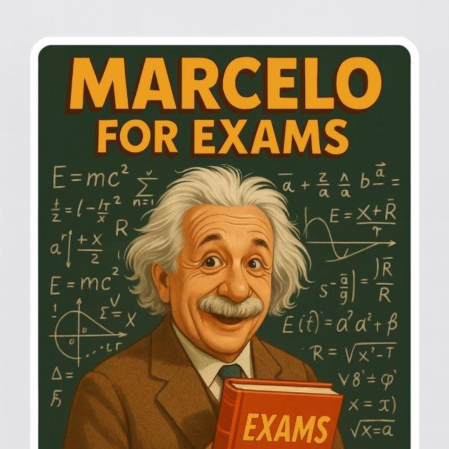 Marcelo for exams 🔻