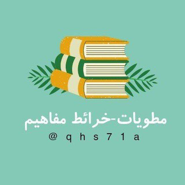 مطويات خرائط مفاهيم 🇸🇦.