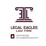 Legal Eagles Law Firm LLP Your Trusted Legal Partners 📌📌ለላቀ አገልግሎት እና ለደንበኞቹ ስኬት የቆመ የጥብቅና አገልግሎት ሌጋል ኤግልስ የጥብቅና ድርጅትን ይምረጡ!