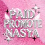 paid promote nasya