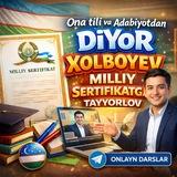 Ona tili Diyor Xolboyev