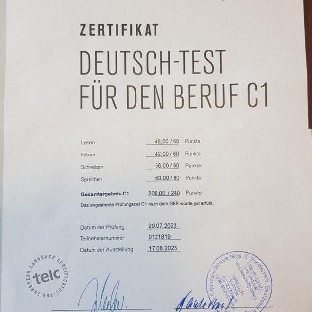 Deutsch 🇩🇪B2-C2