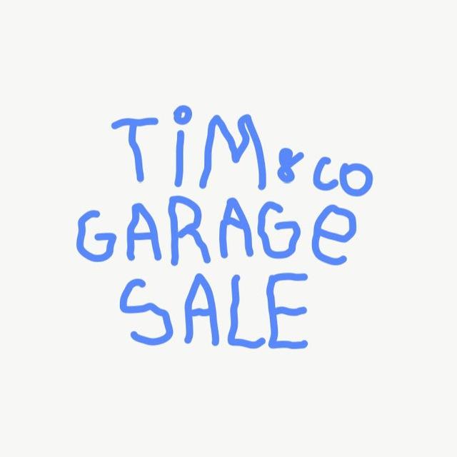 Tim & sisters garage sale