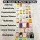 50 Books to Master 10 Skills