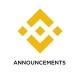 Binance Announcements
