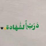 دݛبَ ﭑݪشّٰۿادة🗝️🖤ُ 𓂆 .ِ