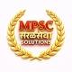 🚨MPSC सरळसेवा Solutions🚨