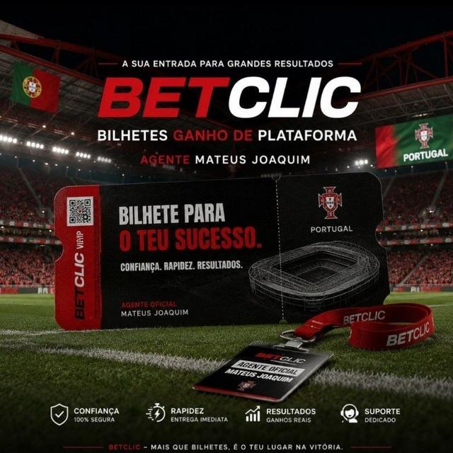 🍀BETCLIC🍀BILHETES🍀 GANHO DE🍀 PLATAFORMA 🍀⚽🇵🇹
