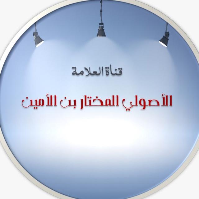العلامة الأصولي المختار بن الأمين