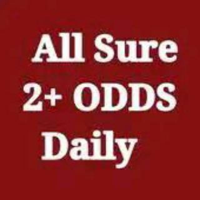 SURE 2+ ODDS DAILY WINNER💯