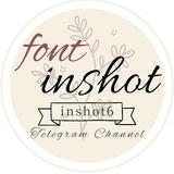 فونت اینشات font inshot