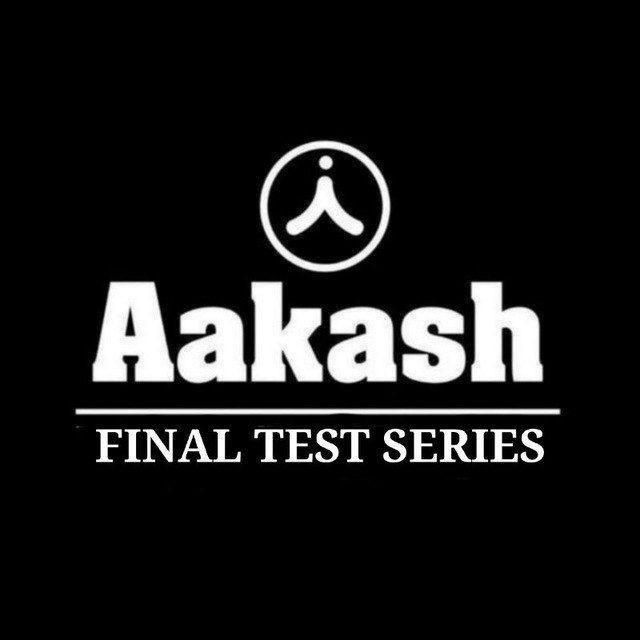 AAKASH FINAL TEST SERIES (FTS 2.0) - 2026 🔥