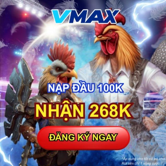 Vmax - Nhận khuyến mãi 1188K