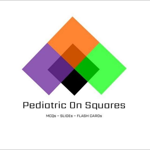 MCQs 🔢📊 - Pediatric on Squares