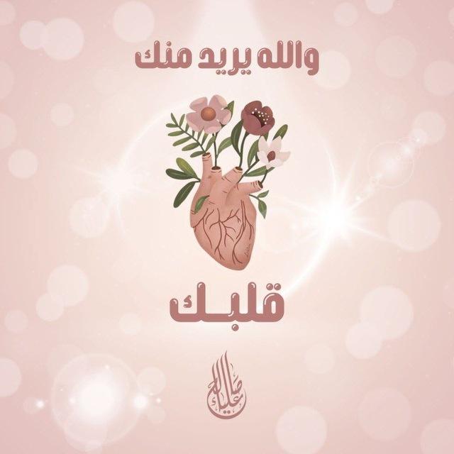 و الله يريد منك قلبك💓