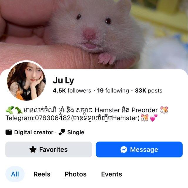 Ly Rathtiyas Mommy Hamsters🐹💕