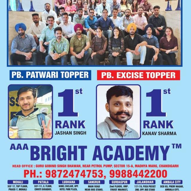 AAA Bright Academy Mohali