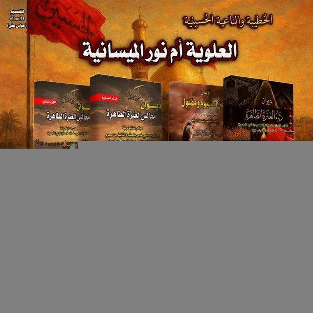 قناة الخطيبة والناعية الحسينية ام نور الميسانيه