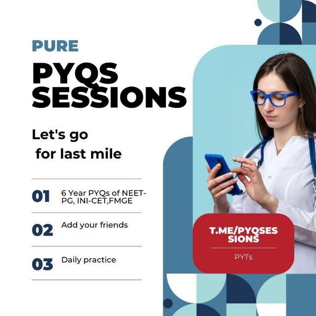 Pure PYQs Sessions ✍🏻🙋🏊