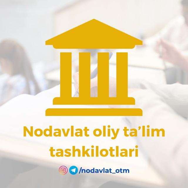 Nodavlat oliy ta’lim tashkilotlari