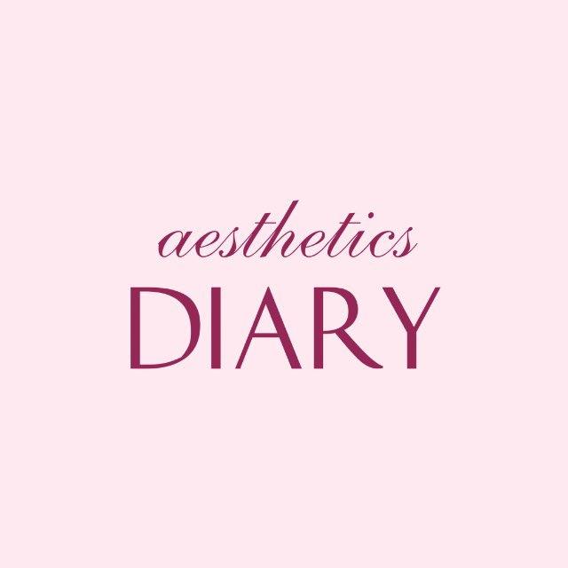 aesthetics diary