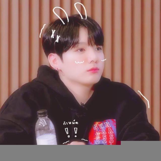 STIKER JUNGKOOK CUTE