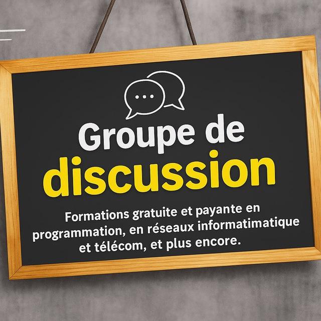 Groupe de discussion 🇫🇷