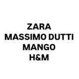 ZARA, Mango, H&M, MASSIMO DUTTI каталог