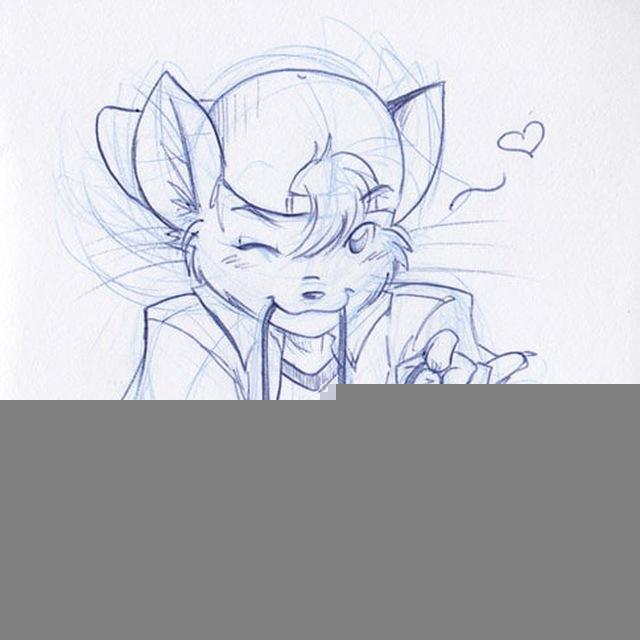 Cute SFW furry art :3