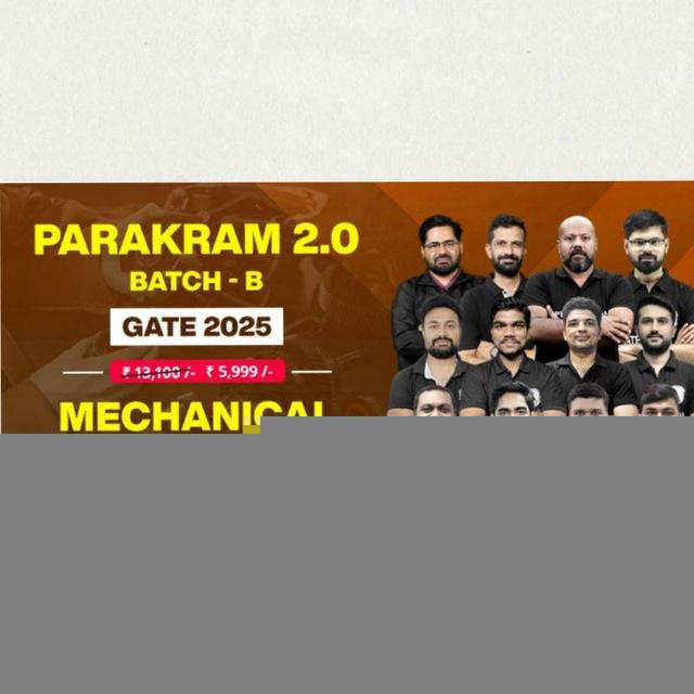 PW Parakram GATE Mechanical & XE