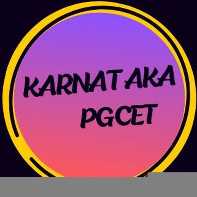 KARNATAKA PGCET-26